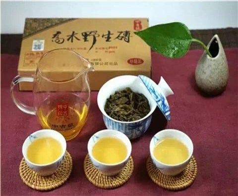 中吉號古樹茶 - 喬木野生磚2015